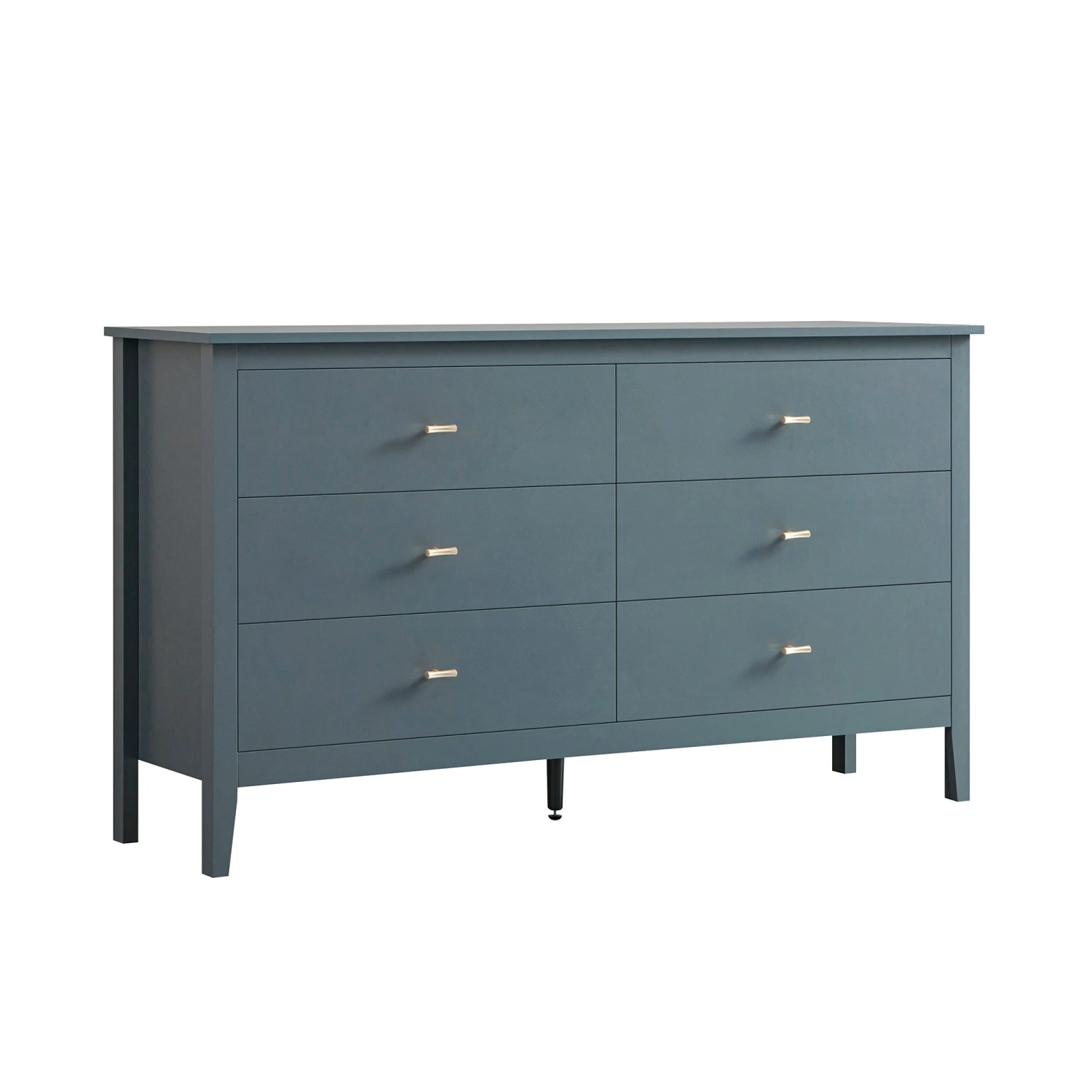 Oakham Chest Of 6 Drawers, Stormy Blue 7 Oakham Chest Of 6 Drawers, Stormy Blue - Image 7