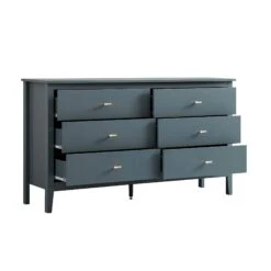 Oakham Chest Of 6 Drawers, Stormy Blue 21 Oakham Chest Of 6 Drawers, Stormy Blue -Daals Store FT COD 08 STORM WB3