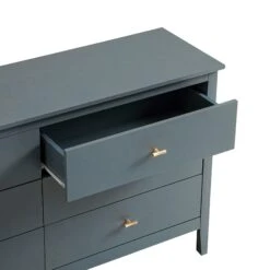 Oakham Chest Of 6 Drawers, Stormy Blue 25 Oakham Chest Of 6 Drawers, Stormy Blue -Daals Store FT COD 08 STORM detail2