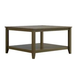 Oakham 80cm Square Coffee Table, Olive Grove -Daals Store FT CT 03 DOLIVE WB2