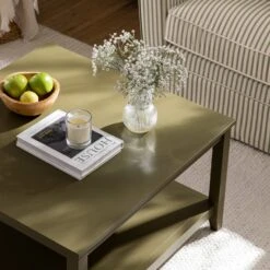 Oakham 80cm Square Coffee Table, Olive Grove -Daals Store FT CT 03 DOLIVE scene4