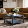 Oakham 80cm Square Coffee Table, Stormy Blue -Daals Store FT CT 03 STORM main