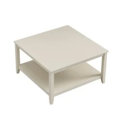 Oakham 80cm Square Coffee Table, Shaded White 20 Oakham 80cm Square Coffee Table, Shaded White -Daals Store FT CT 03 WHITE WB3