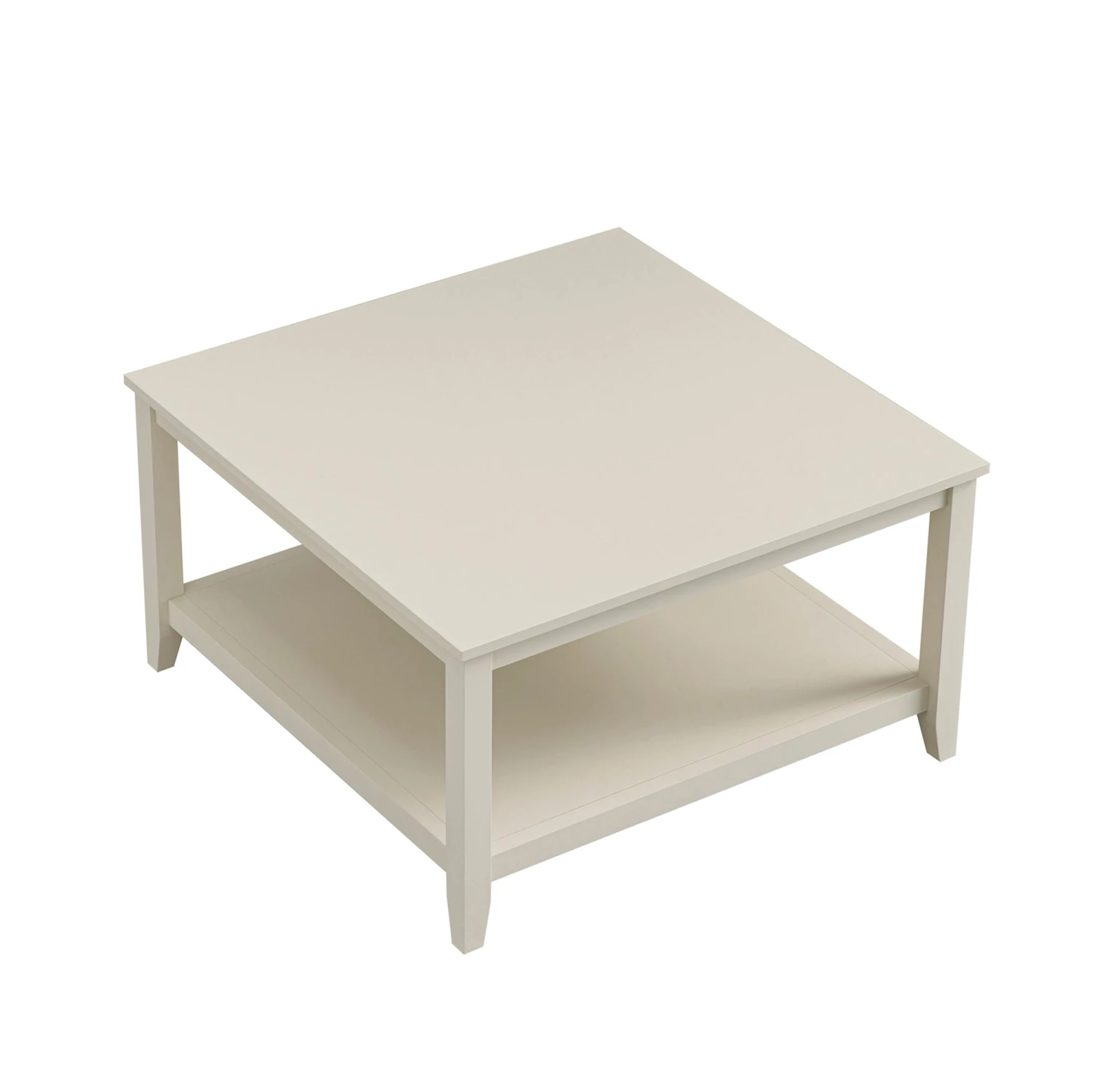 Oakham 80cm Square Coffee Table, Shaded White 10 Oakham 80cm Square Coffee Table, Shaded White - Image 10