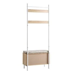 Frances Woven Hallway Unit With Cushion, Natural 23 Frances Woven Hallway Unit With Cushion, Natural -Daals Store FT CTRACK 01 NAT WB6