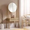 Frances Woven Rattan Standing Dressing Table With Mirror, Natural 29 Frances Woven Rattan Standing Dressing Table With Mirror, Natural -Daals Store FT DRTA 02 NAT main