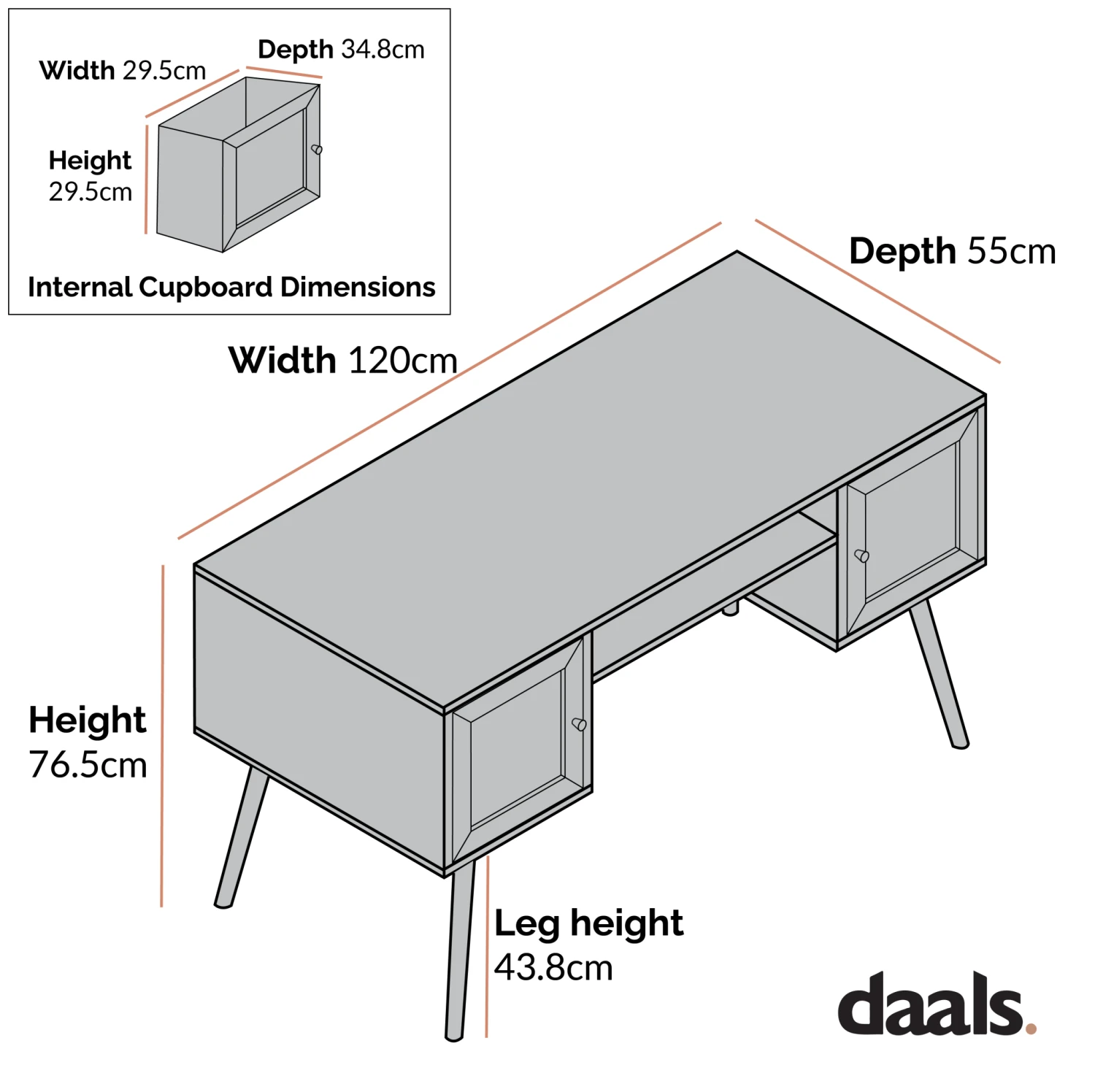 Frances Woven Rattan 2-Door Desk, Natural 5 Frances Woven Rattan 2-Door Desk, Natural - Image 5