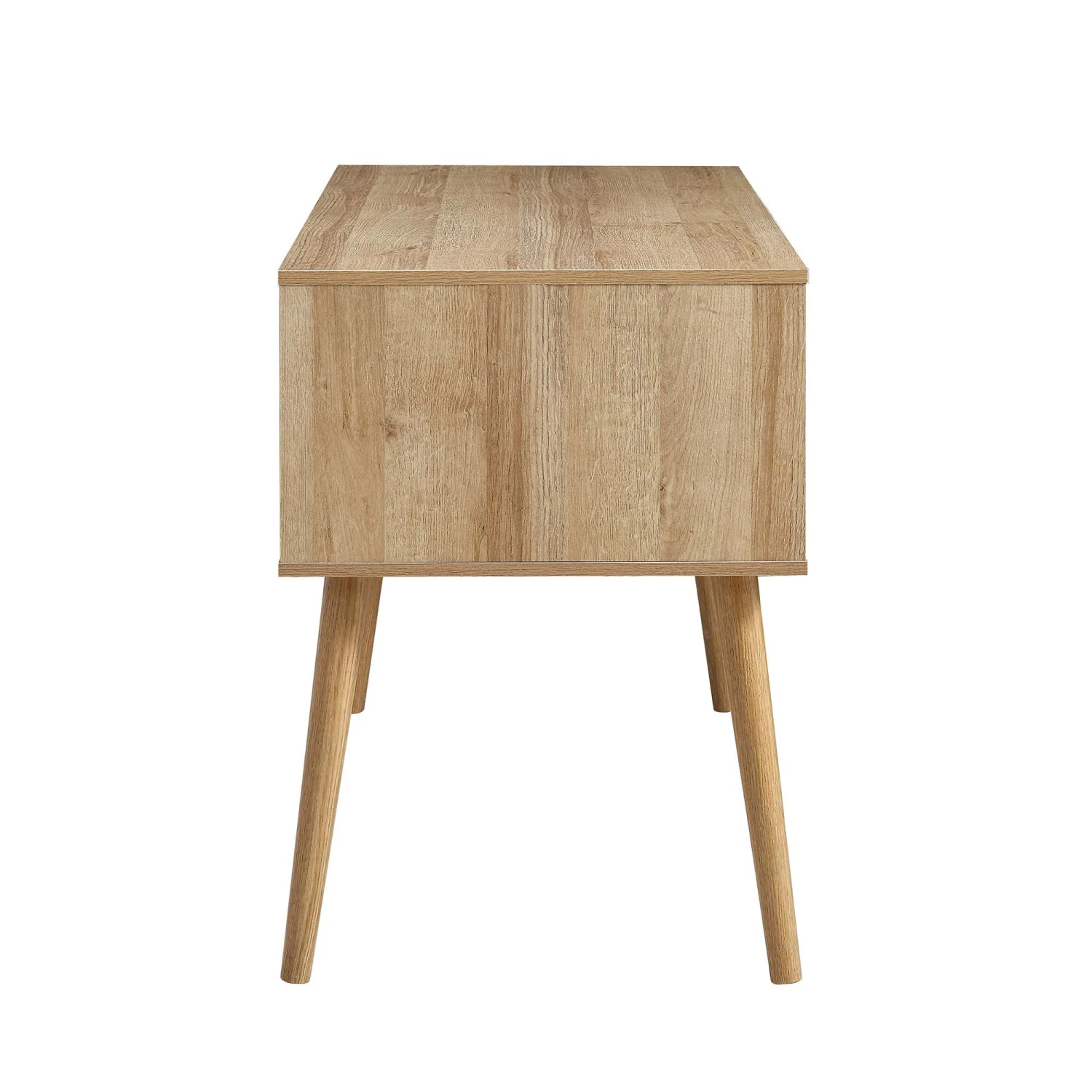 Frances Woven Rattan 2-Door Desk, Natural 7 Frances Woven Rattan 2-Door Desk, Natural - Image 7