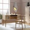 Frances Woven Rattan 2-Door Desk, Natural 18 Frances Woven Rattan 2-Door Desk, Natural -Daals Store FT DSK 01 NAT main