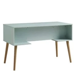 Frances Woven Rattan 2-Door Desk, Mint -Daals Store FT DSK 01 SAGE WB5