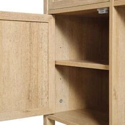 Frances Woven Rattan 3-Drawer Desk, Natural 28 Frances Woven Rattan 3-Drawer Desk, Natural -Daals Store FT DSK 02 NAT detail3