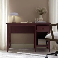 Oakham Writing Desk, Wild Cherry -Daals Store FT DSK 04 PRED scene2