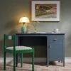 Oakham Writing Desk, Stormy Blue 18 Oakham Writing Desk, Stormy Blue -Daals Store FT DSK 04 STORM main
