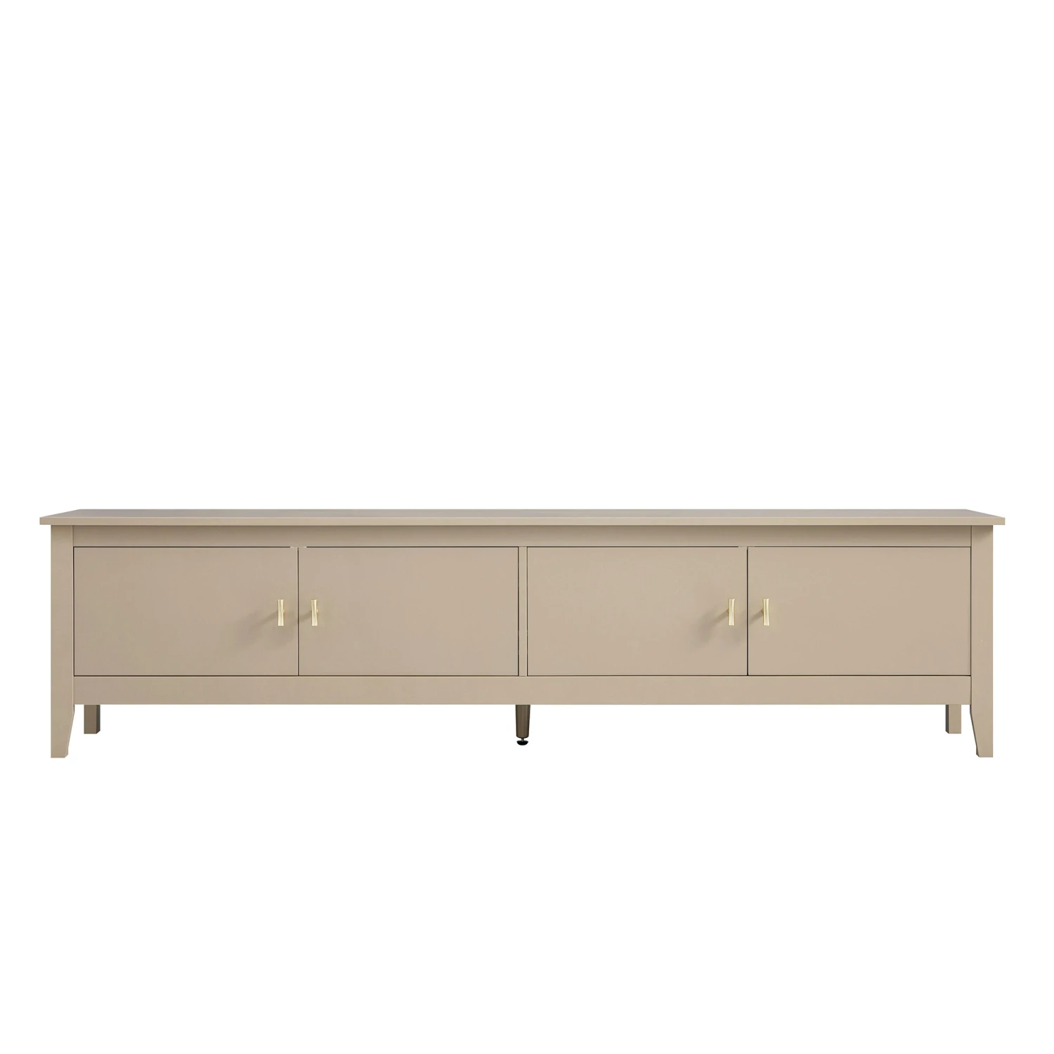 Oakham 180cm Wide TV Unit, Deep Greige 1 Oakham 180cm Wide TV Unit, Deep Greige