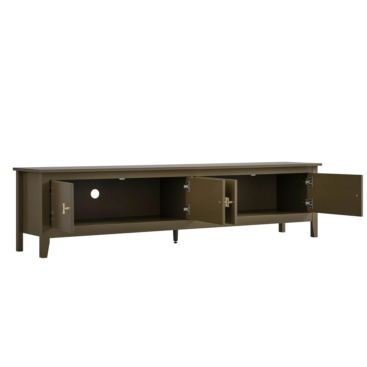Oakham 180cm Wide TV Unit, Olive Grove 5 Oakham 180cm Wide TV Unit, Olive Grove - Image 5