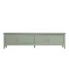Oakham 180cm Wide TV Unit – Desert Sage Green 4-Door Media Console -Daals Store FT LGTV 07 SAGE WB1