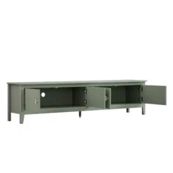 Oakham 180cm Wide TV Unit β Desert Sage Green 4-Door Media Console 13 Oakham 180cm Wide TV Unit β Desert Sage Green 4-Door Media Console -Daals Store FT LGTV 07 SAGE WB4