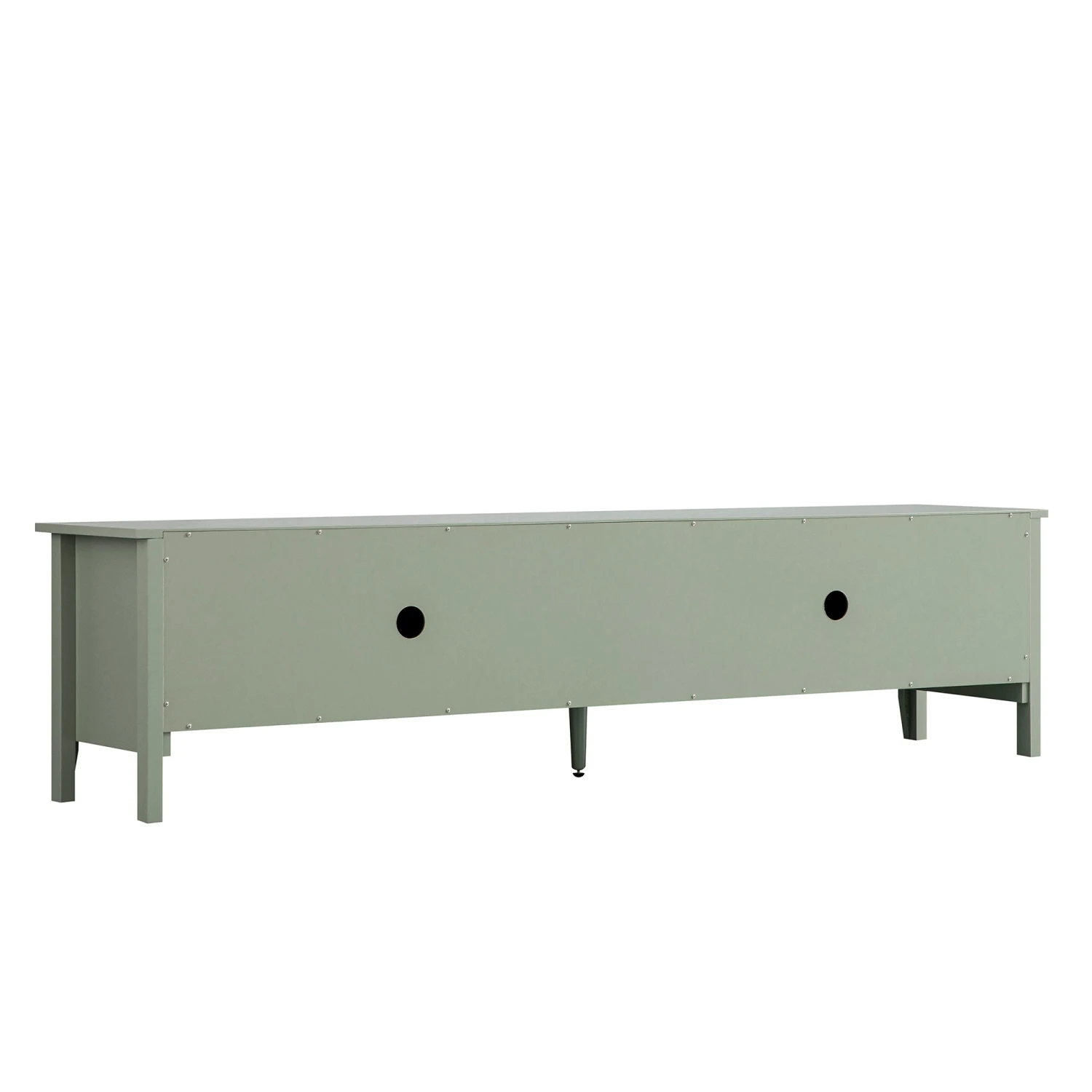 Oakham 180cm Wide TV Unit β Desert Sage Green 4-Door Media Console 8 Oakham 180cm Wide TV Unit β Desert Sage Green 4-Door Media Console - Image 8