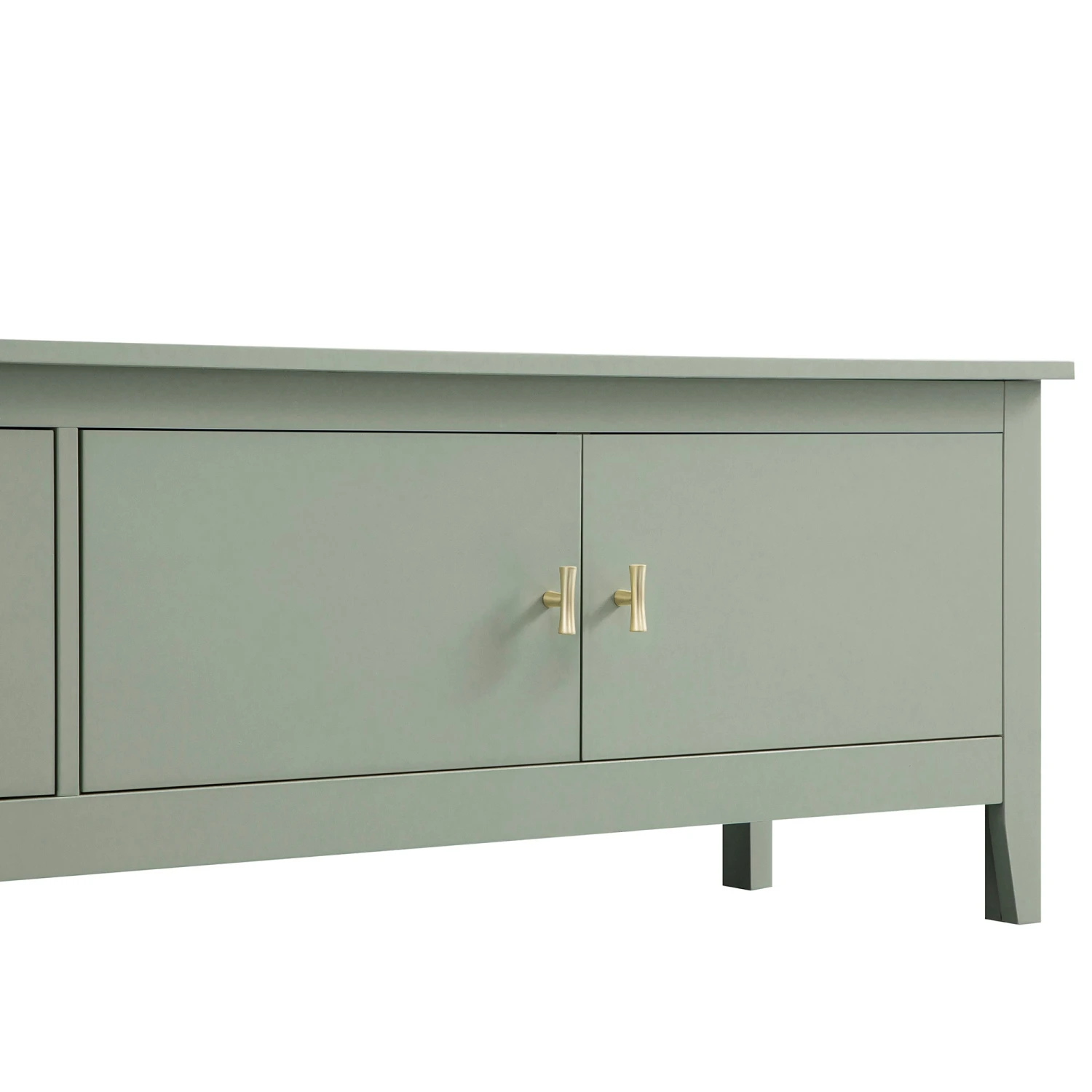 Oakham 180cm Wide TV Unit β Desert Sage Green 4-Door Media Console 9 Oakham 180cm Wide TV Unit β Desert Sage Green 4-Door Media Console - Image 9