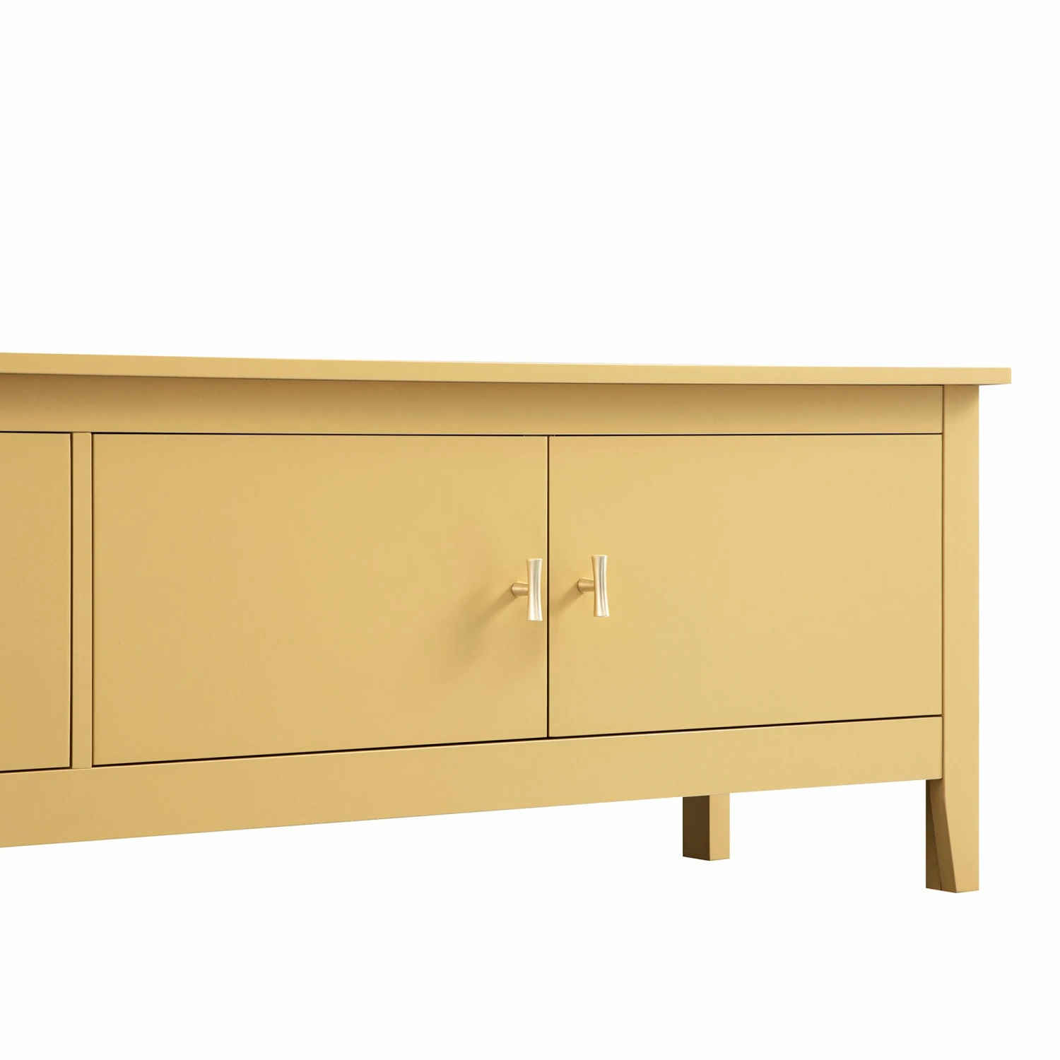 Oakham 180cm Wide TV Unit, Rattan Yellow 9 Oakham 180cm Wide TV Unit, Rattan Yellow - Image 9