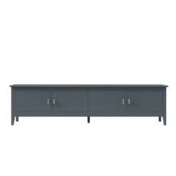 Oakham 180cm Wide TV Unit, Stormy Blue