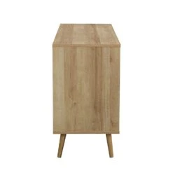 Frances Woven Rattan 3-Door Sideboard, Natural 14 Frances Woven Rattan 3-Door Sideboard, Natural -Daals Store FT SB 001 NATURAL WB2