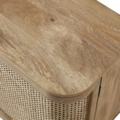 Izzy Curved Rattan Large 3-Door Sideboard, Natural 27 Izzy Curved Rattan Large 3-Door Sideboard, Natural -Daals Store FT SB 03 NAT detail2