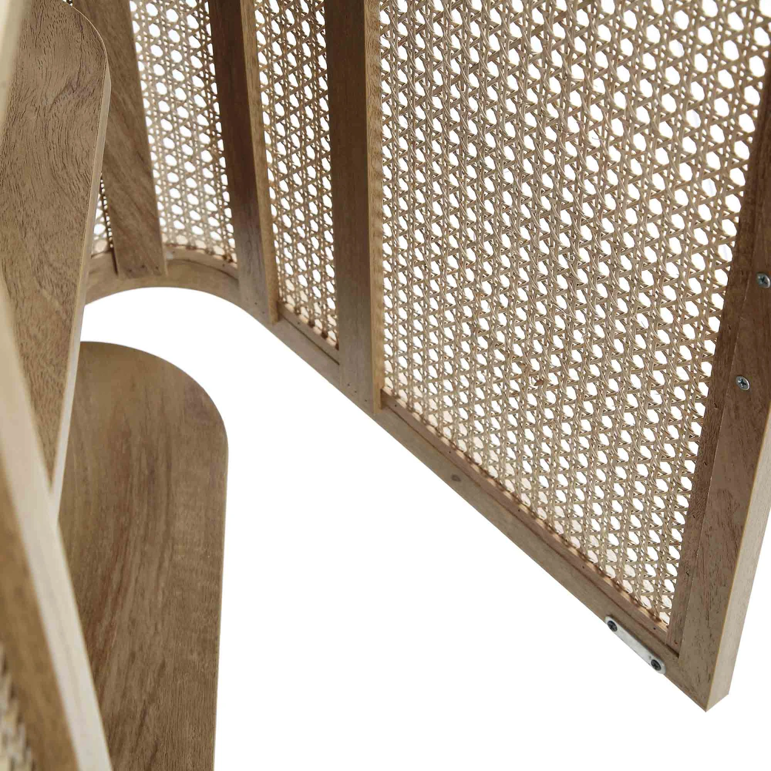 Izzy Curved Rattan Large 3-Door Sideboard, Natural 13 Izzy Curved Rattan Large 3-Door Sideboard, Natural - Image 13