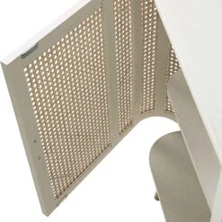 Izzy Curved Rattan Large 3-Door Sideboard, White 27 Izzy Curved Rattan Large 3-Door Sideboard, White -Daals Store FT SB 03 WHITE detail2