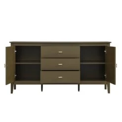 Oakham Wide Sideboard With Drawers, Olive Grove 13 Oakham Wide Sideboard With Drawers, Olive Grove -Daals Store FT SB 04 DOLIVE WB3