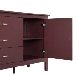 Oakham Wide Sideboard With Drawers, Wild Cherry -Daals Store FT SB 04 PRED detail3