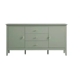 Oakham Wide Sideboard With Drawers, Desert Sage