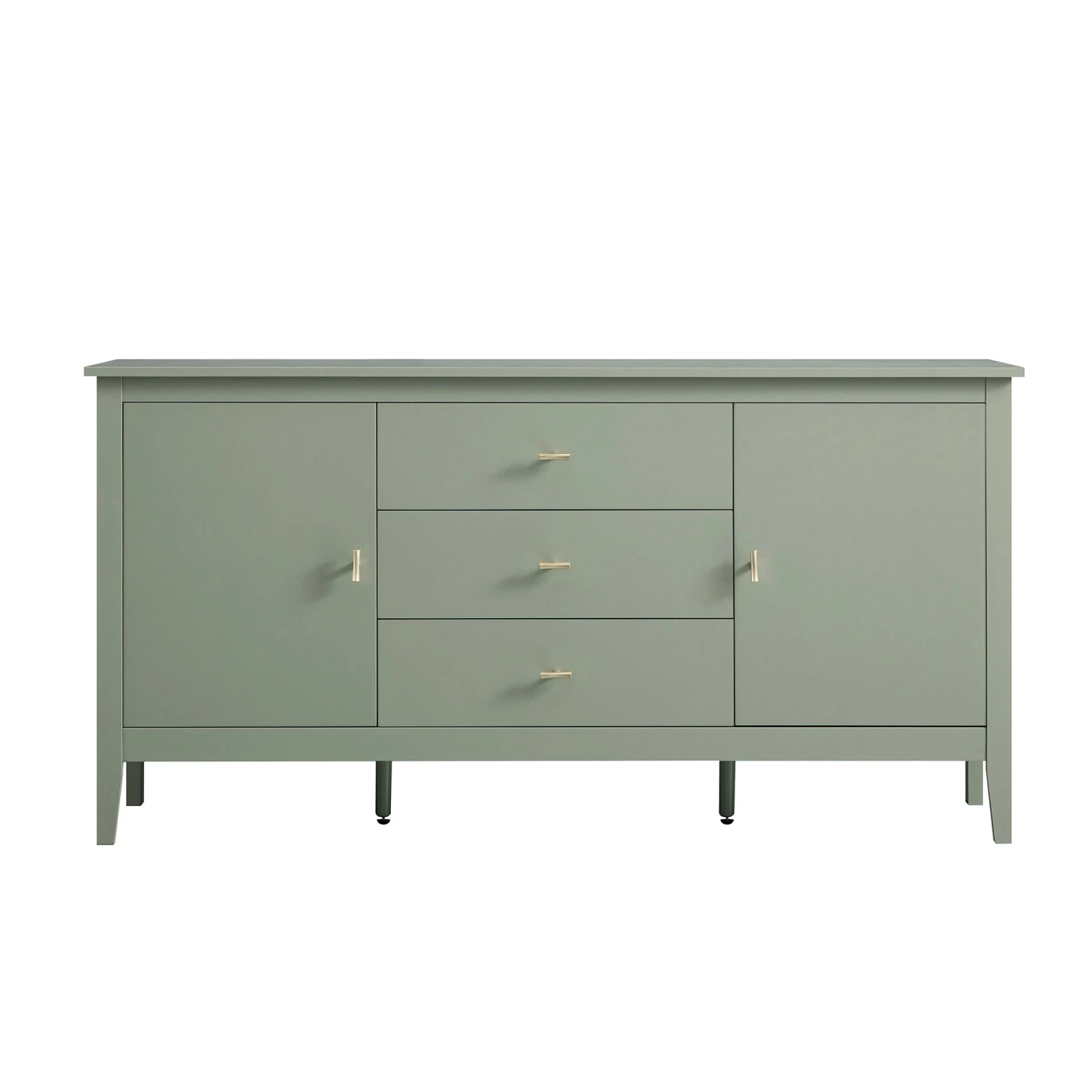 Oakham Wide Sideboard With Drawers, Desert Sage 1 Oakham Wide Sideboard With Drawers, Desert Sage
