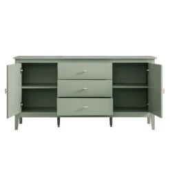 Oakham Wide Sideboard With Drawers, Desert Sage 13 Oakham Wide Sideboard With Drawers, Desert Sage -Daals Store FT SB 04 SAGE WB3