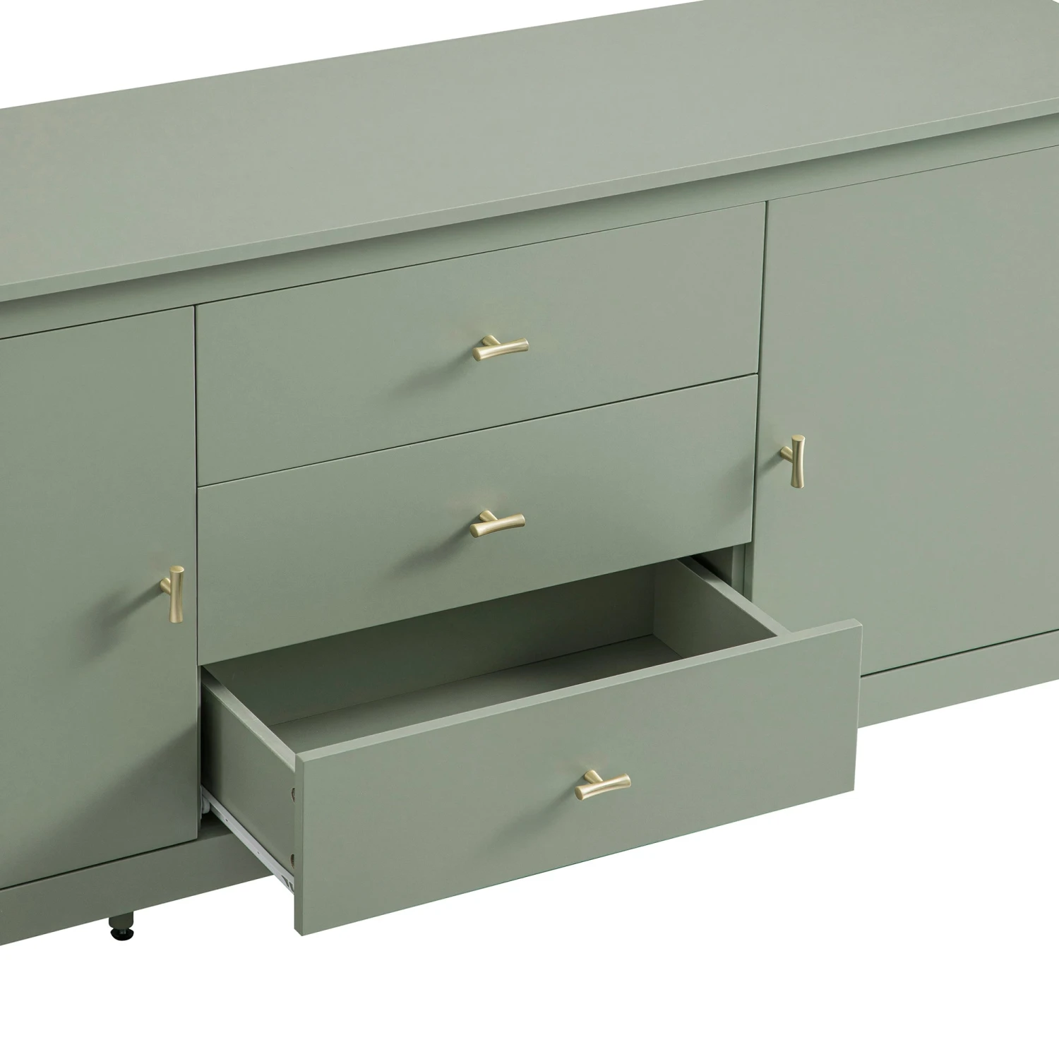 Oakham Wide Sideboard With Drawers, Desert Sage 8 Oakham Wide Sideboard With Drawers, Desert Sage - Image 8