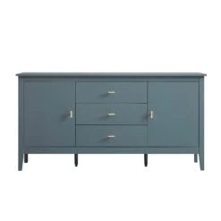 Oakham Wide Sideboard With Drawers, Stormy Blue -Daals Store FT SB 04 STORM WB1