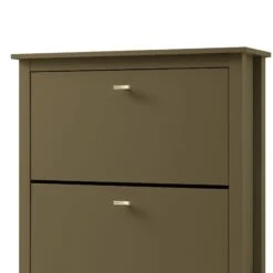 Oakham 2-Tier Shoe Cabinet, Olive Grove -Daals Store FT SHC 02 DOLIVE detail2