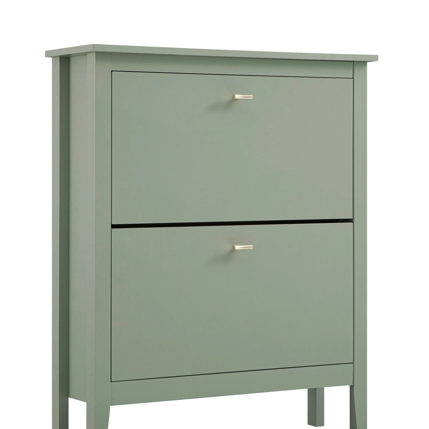 Oakham 2-Tier Shoe Cabinet, Desert Sage 7 Oakham 2-Tier Shoe Cabinet, Desert Sage - Image 7