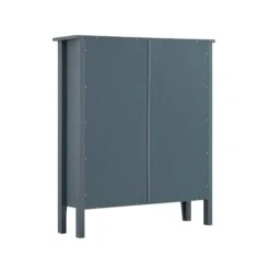 Oakham 2-Tier Shoe Cabinet, Stormy Blue 26 Oakham 2-Tier Shoe Cabinet, Stormy Blue -Daals Store FT SHC 02 STORM WB5