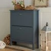 Oakham 2-Tier Shoe Cabinet, Stormy Blue 24 Oakham 2-Tier Shoe Cabinet, Stormy Blue -Daals Store FT SHC 02 STORM main
