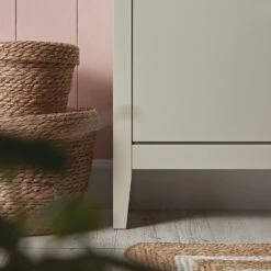 Oakham 2-Tier Shoe Cabinet, Shaded White -Daals Store FT SHC 02 WHITE scene5