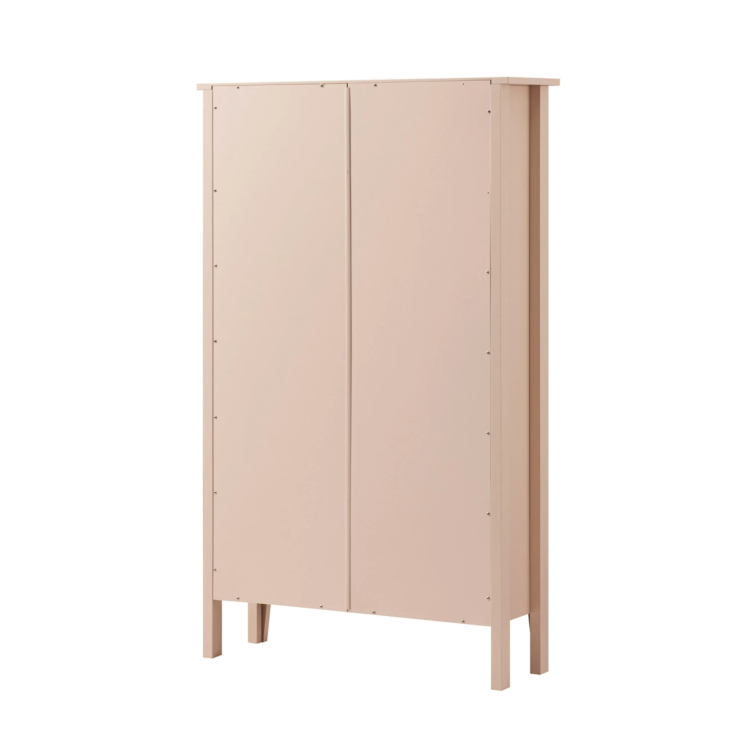 Oakham 3-Tier Shoe Cabinet, Nude Pink 6 Oakham 3-Tier Shoe Cabinet, Nude Pink - Image 6