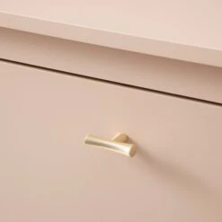 Oakham 3-Tier Shoe Cabinet, Nude Pink 17 Oakham 3-Tier Shoe Cabinet, Nude Pink -Daals Store FT SHC 03 NUDE detail3