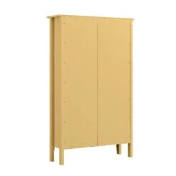 Oakham 3-Tier Shoe Cabinet, Rattan Yellow -Daals Store FT SHC 03 SAFYEL WB5