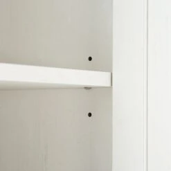 Frances Woven Rattan Tallboy Bathroom Unit, White -Daals Store FT TALLB 01 WHITE detail4