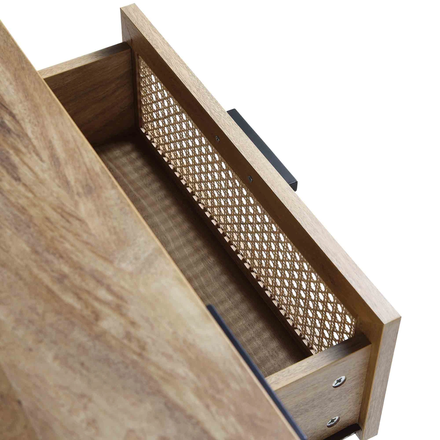 Izzy Curved Rattan 150cm TV Unit, Natural 13 Izzy Curved Rattan 150cm TV Unit, Natural - Image 13