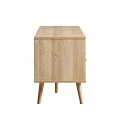 Frances Woven Rattan 160cm 3-Drawer TV Unit, Natural -Daals Store FT TV 05 NAT WB6