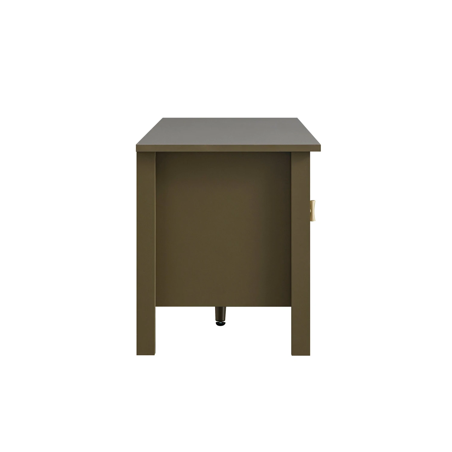 Oakham 150cm TV Unit β Olive Grove Matte Finish with Gold Handles 7 Oakham 150cm TV Unit β Olive Grove Matte Finish with Gold Handles - Image 7
