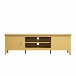 Oakham 150cm TV Unit, Rattan Yellow