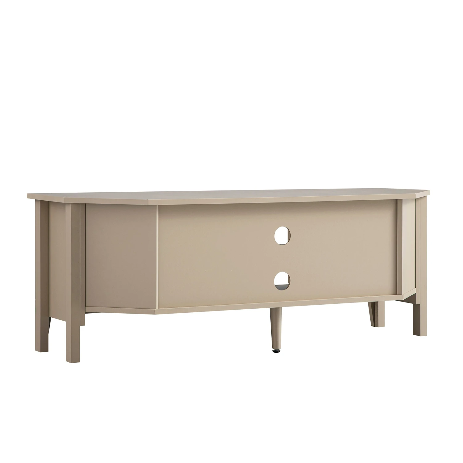 Oakham 120cm Corner TV Unit, Deep Greige 8 Oakham 120cm Corner TV Unit, Deep Greige - Image 8
